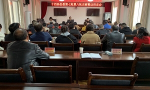 荥经县召开十四届县委第七轮第八轮 巡察整改推进会
