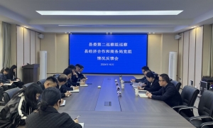 ​县委第二巡察组向县经济合作和商务局党组反馈巡察情况