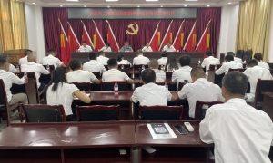 ​县委第二巡察组  向新华乡党委反馈巡察情况