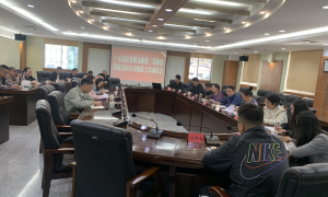 十五届县委第九轮第二巡察组巡察审计局党组工作动员会召开
